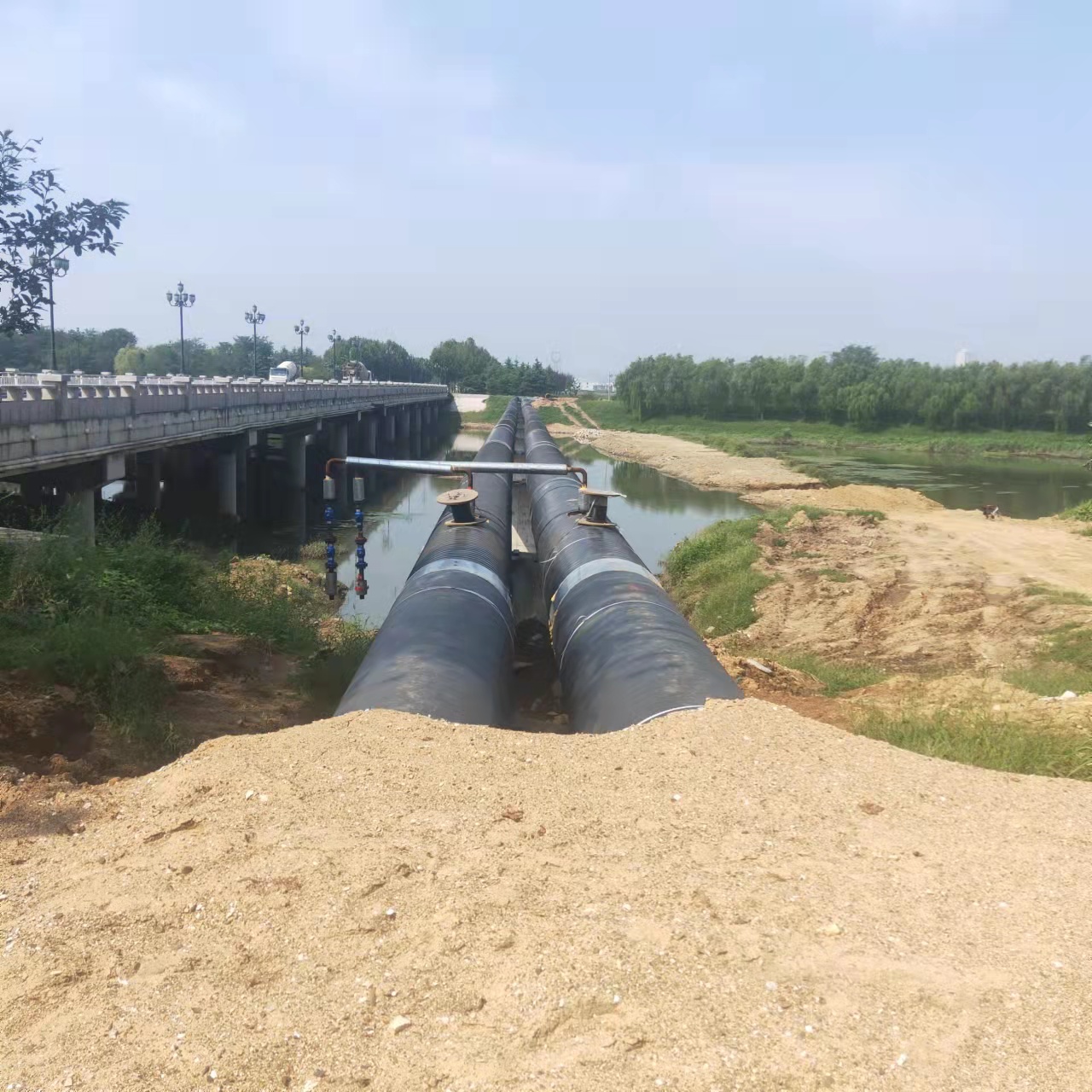 东丽管道长距离清洗施工输油管道清洗